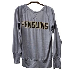 Kadyluxe Pittsburgh Penguins Long Sleeve Workout Shirt NWOT